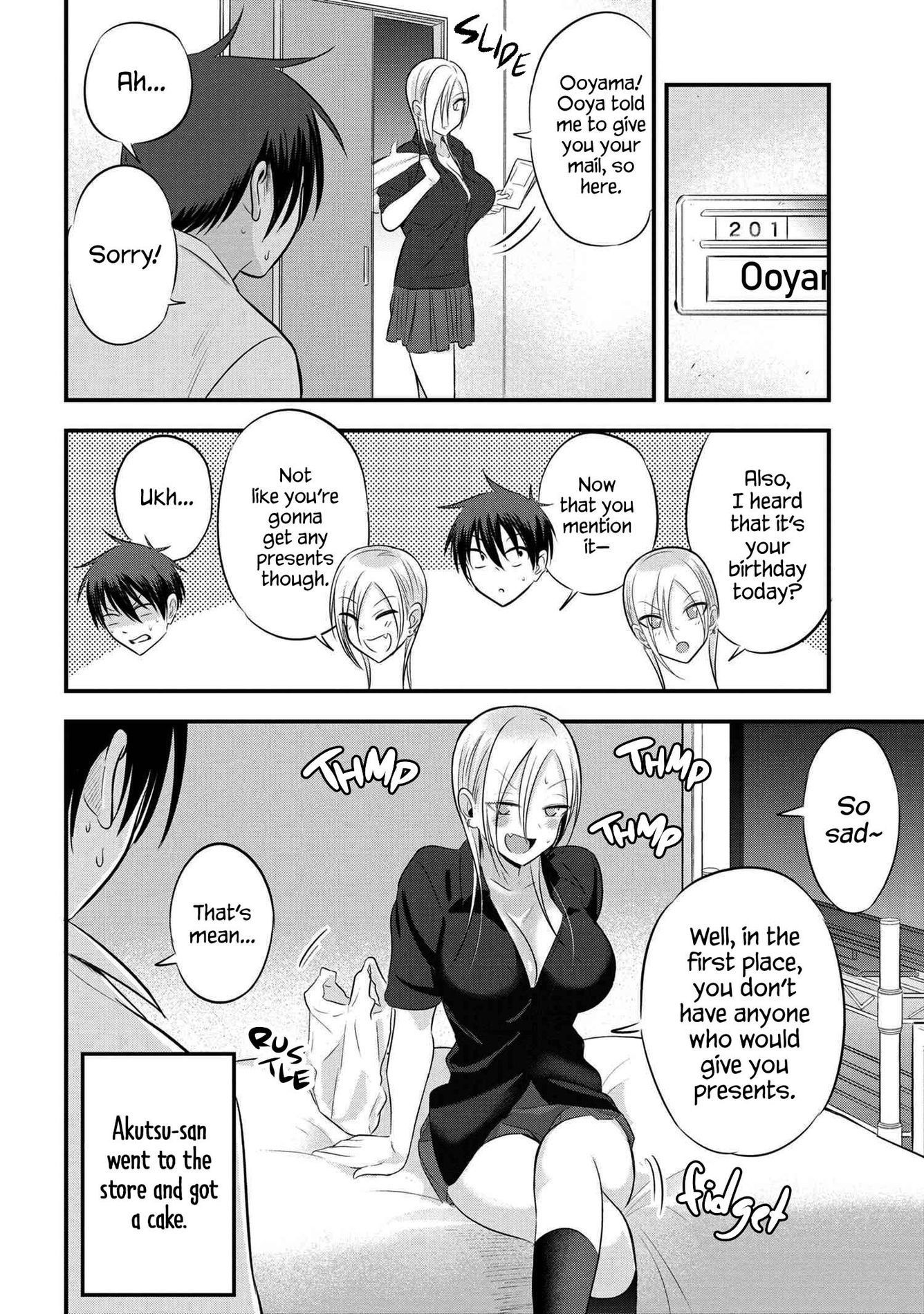 Please go home! Akutsu-san, Chapter 68 image 2